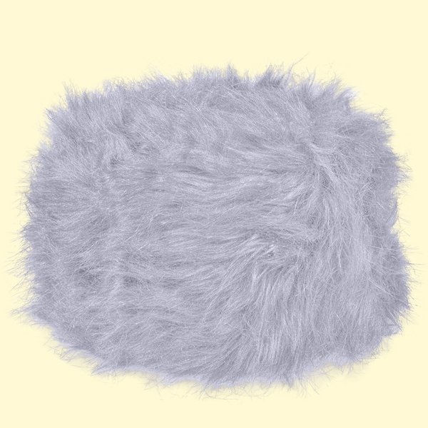 "Bojarka", Wintermütze für Damen, 100% Acryl, grau-violett