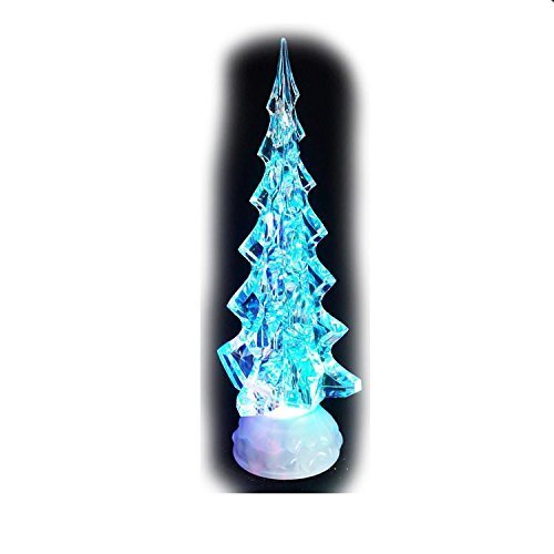 LED-Weihnachtsbaum mit Glitterwirbel, H - 25 cm