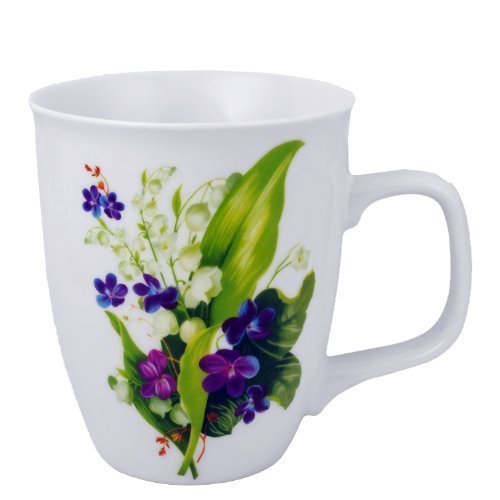 Kaffeebecher Becher Tasse Set Frühlingstraus