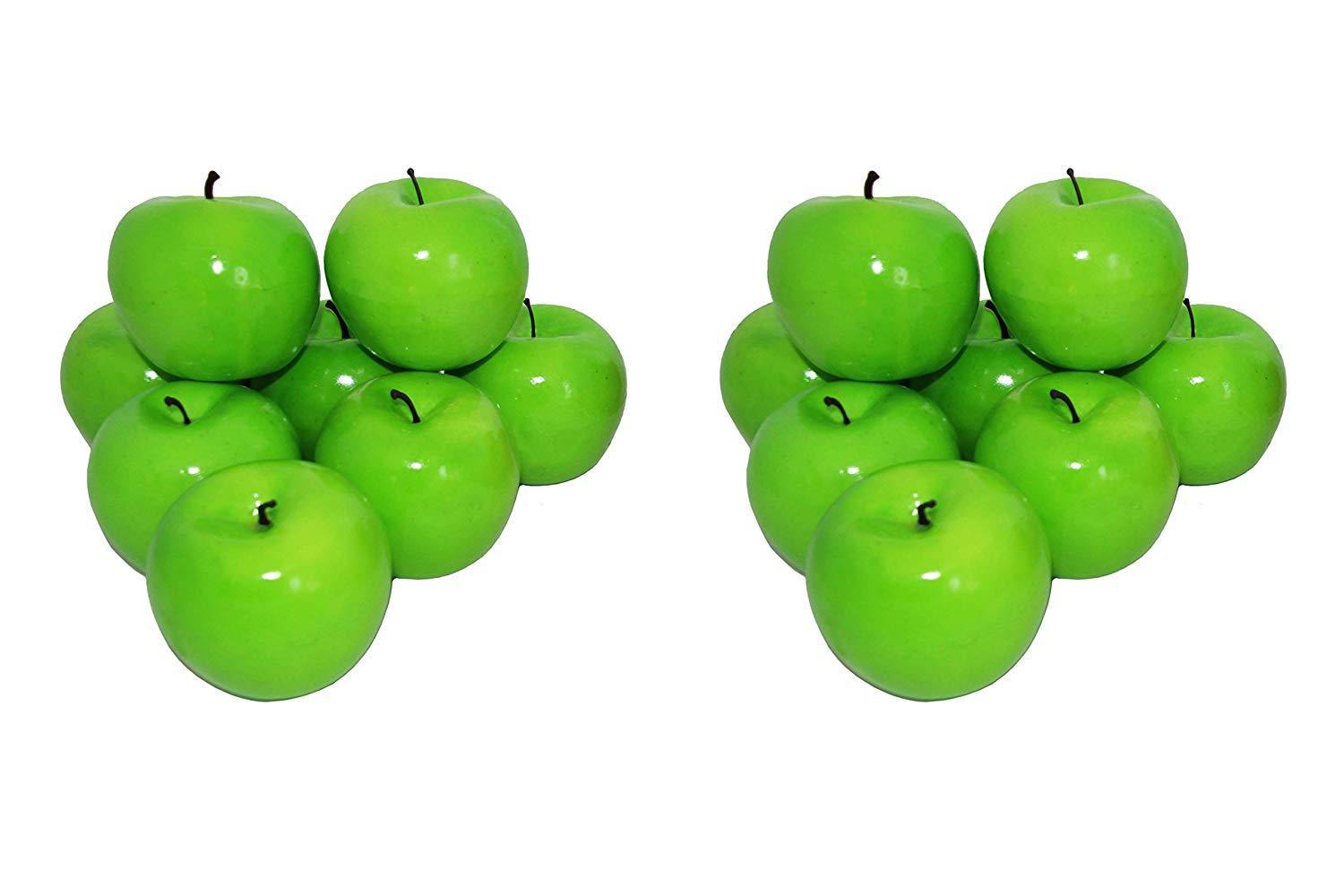 16 Deko Äpfel Apfel ROT Kunstobst Kunst Gemüse künstliches Obst Früchte Set 