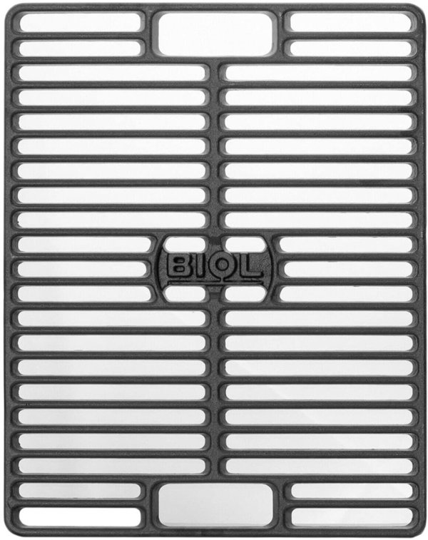 Grillrost 42 x 33 cm aus Gusseisen | Grillgitter Grillzubehör BBQ Grillplatte Gussrost