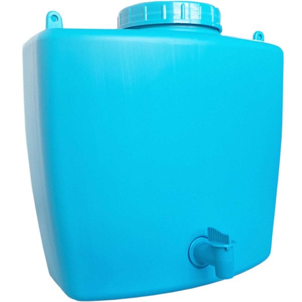 Wasserspender 9 L , aus Kunststoff, in der Farbe Blau